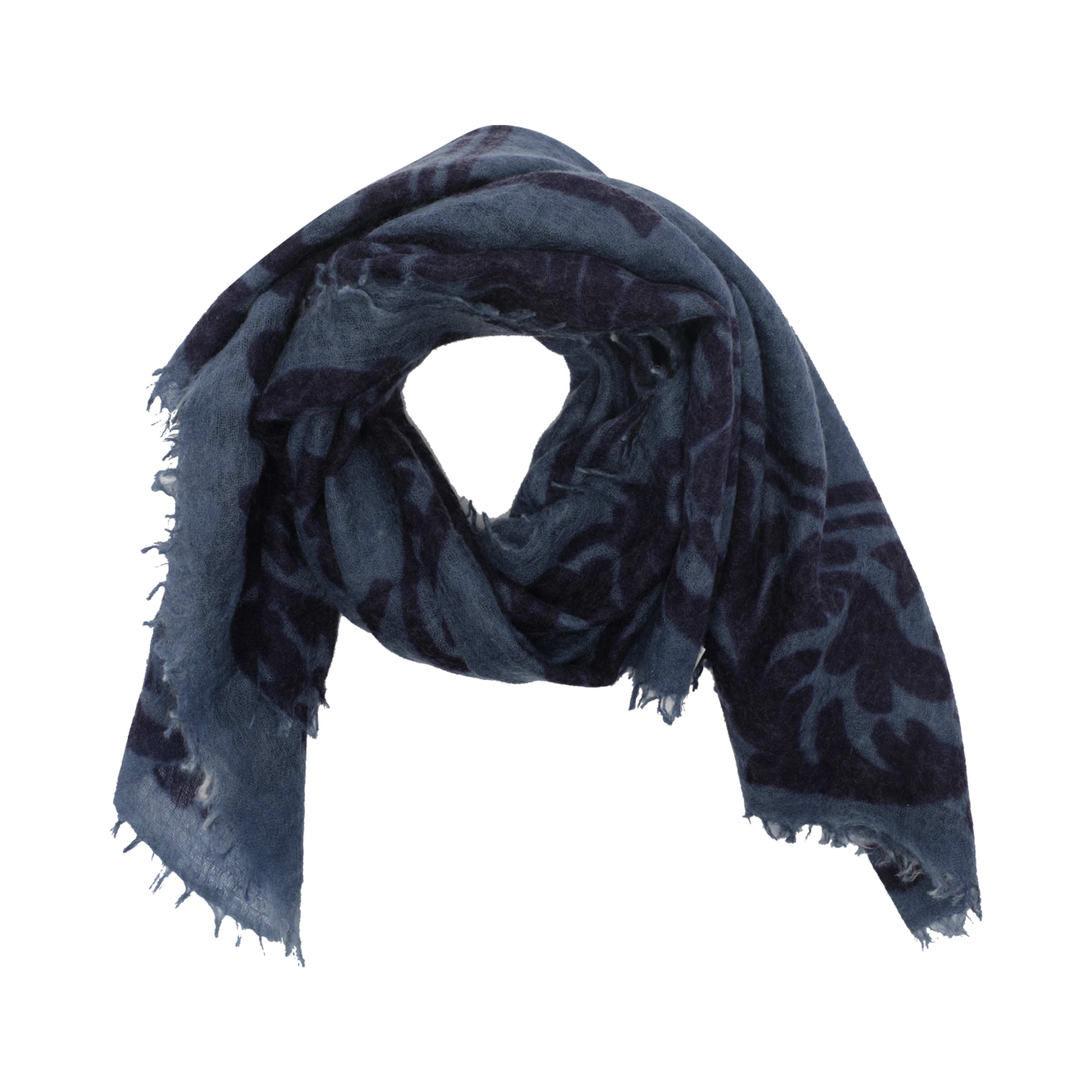 MIRROR IN THE SKY Scarfs Blue