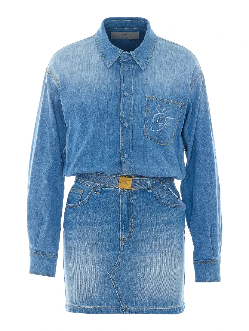 Elisabetta Franchi Dresses Blue