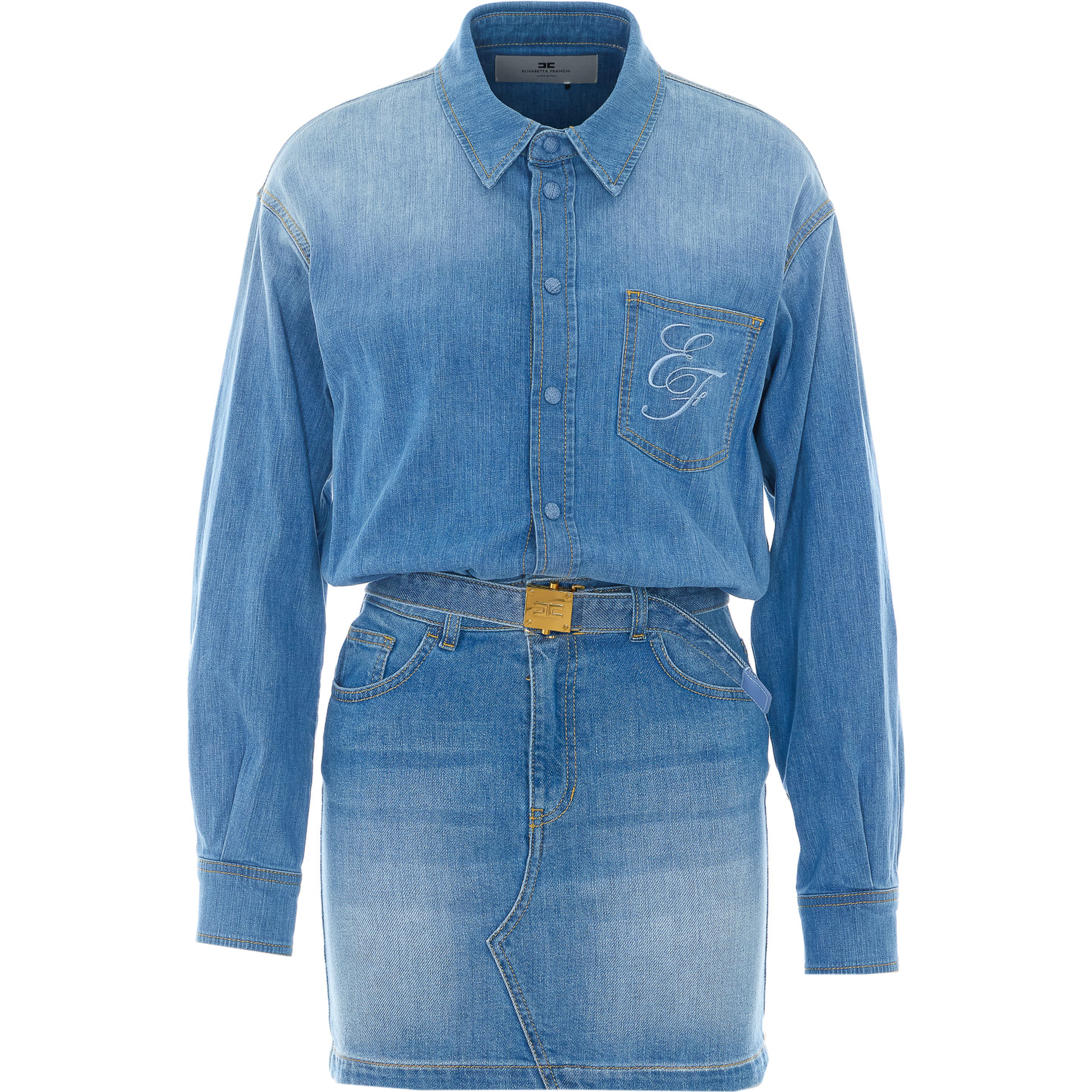 Elisabetta Franchi Dresses Blue