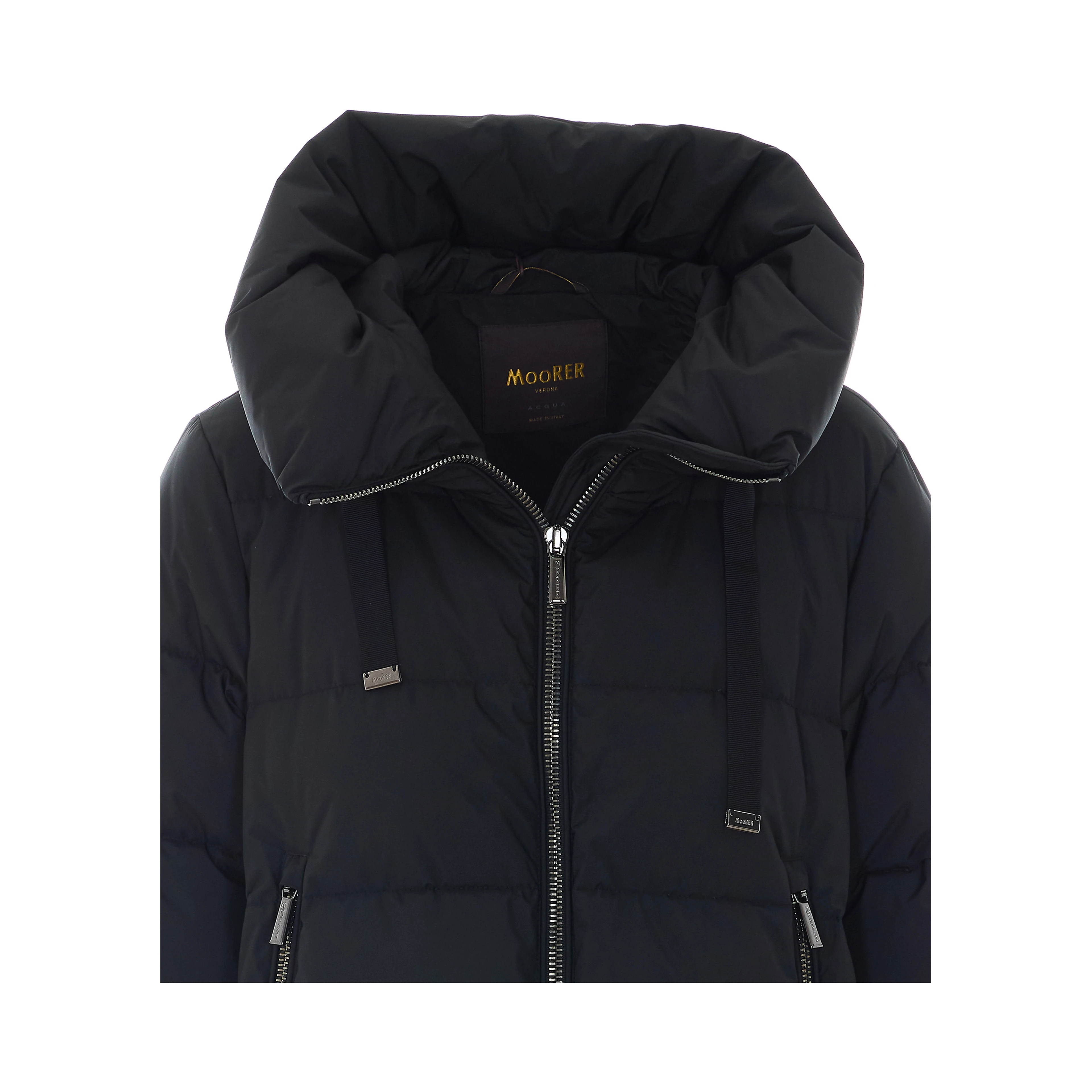 MOORER Coats Black