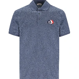 MONCLER T-shirts and Polos Blue