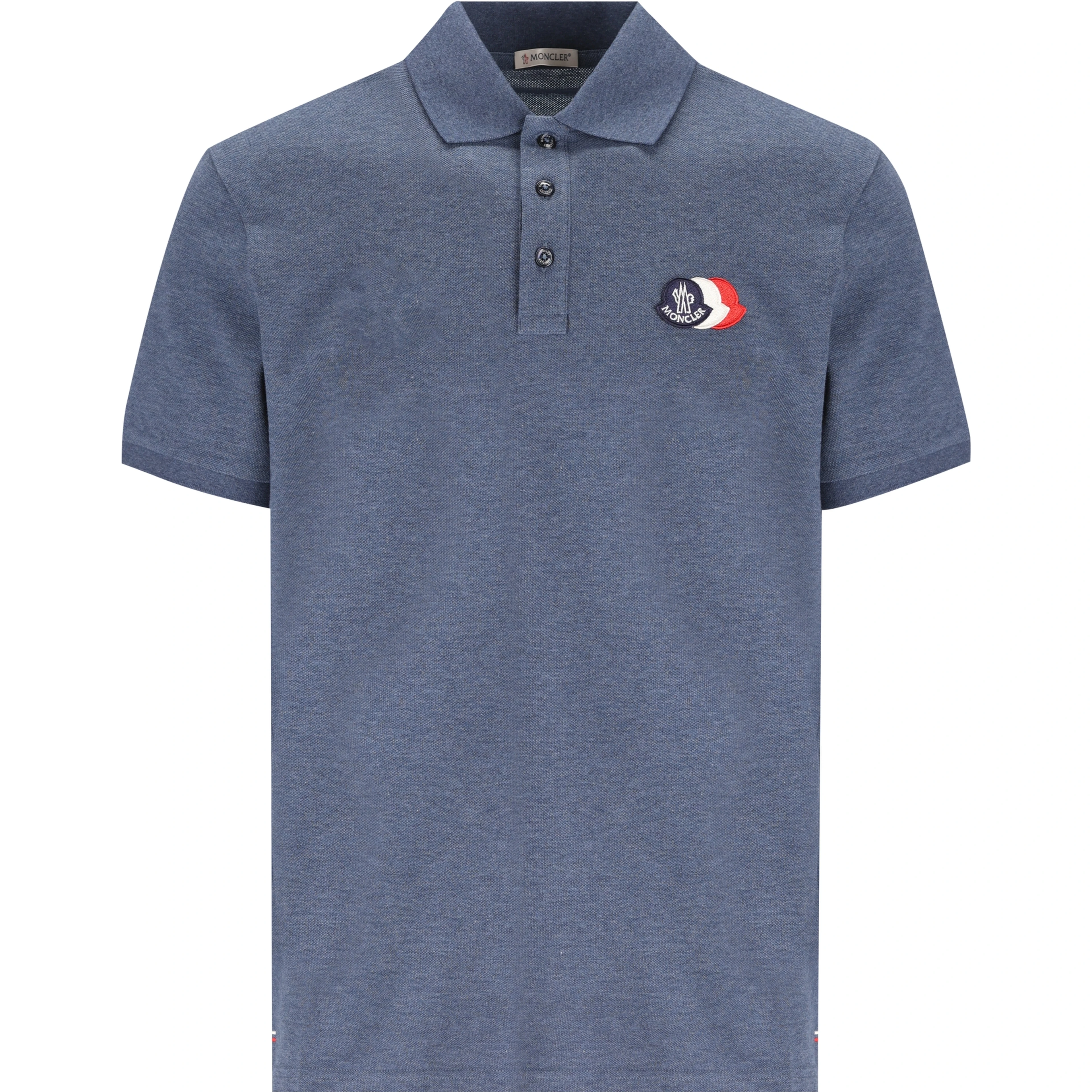 MONCLER T-shirts and Polos Blue