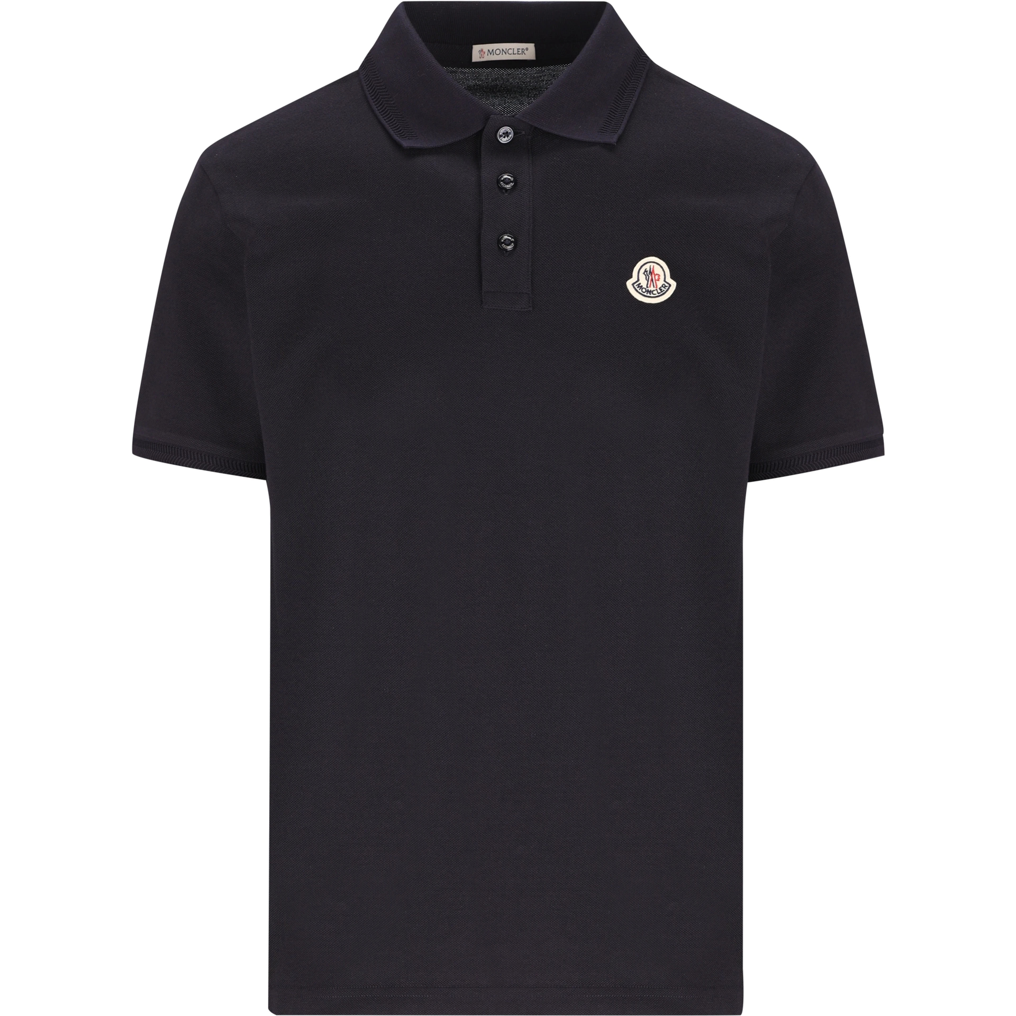 MONCLER T-shirts and Polos Black