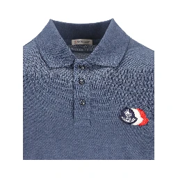 MONCLER T-shirts and Polos Blue