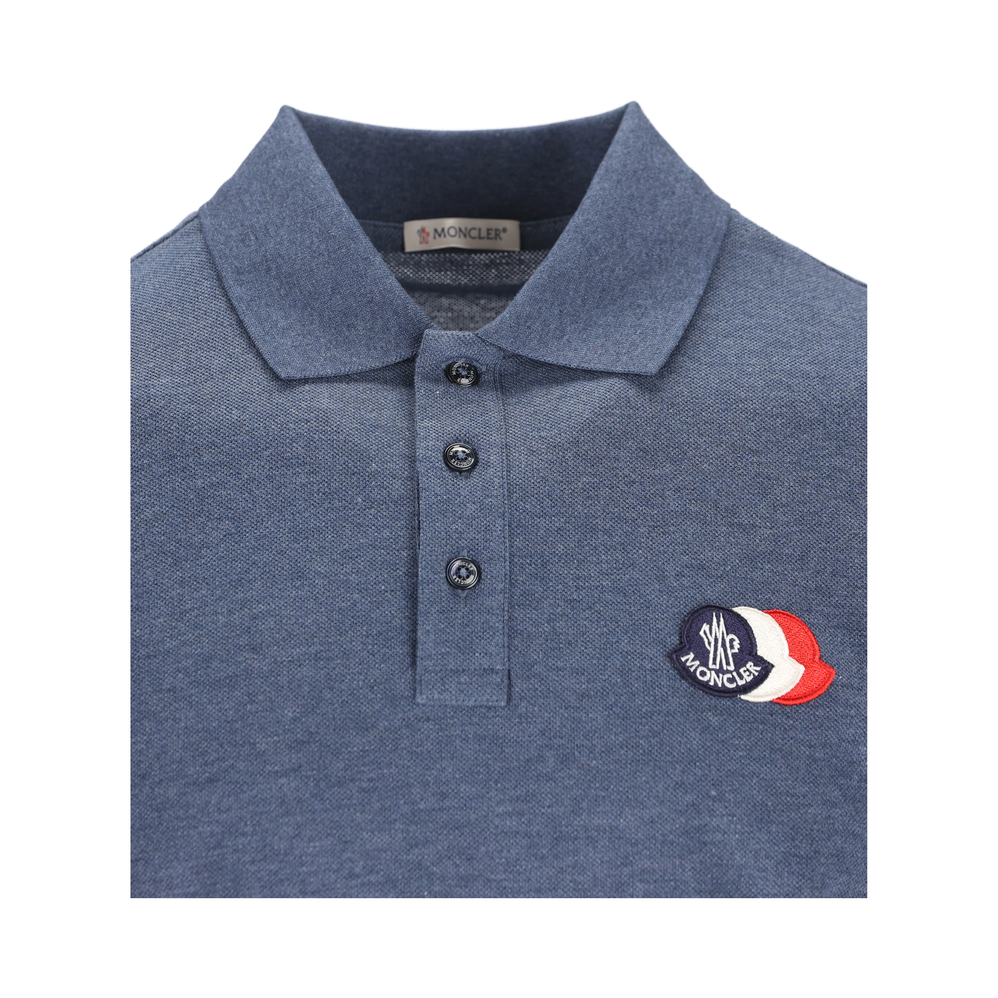 MONCLER T-shirts and Polos Blue