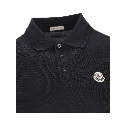 MONCLER T-shirts and Polos Black