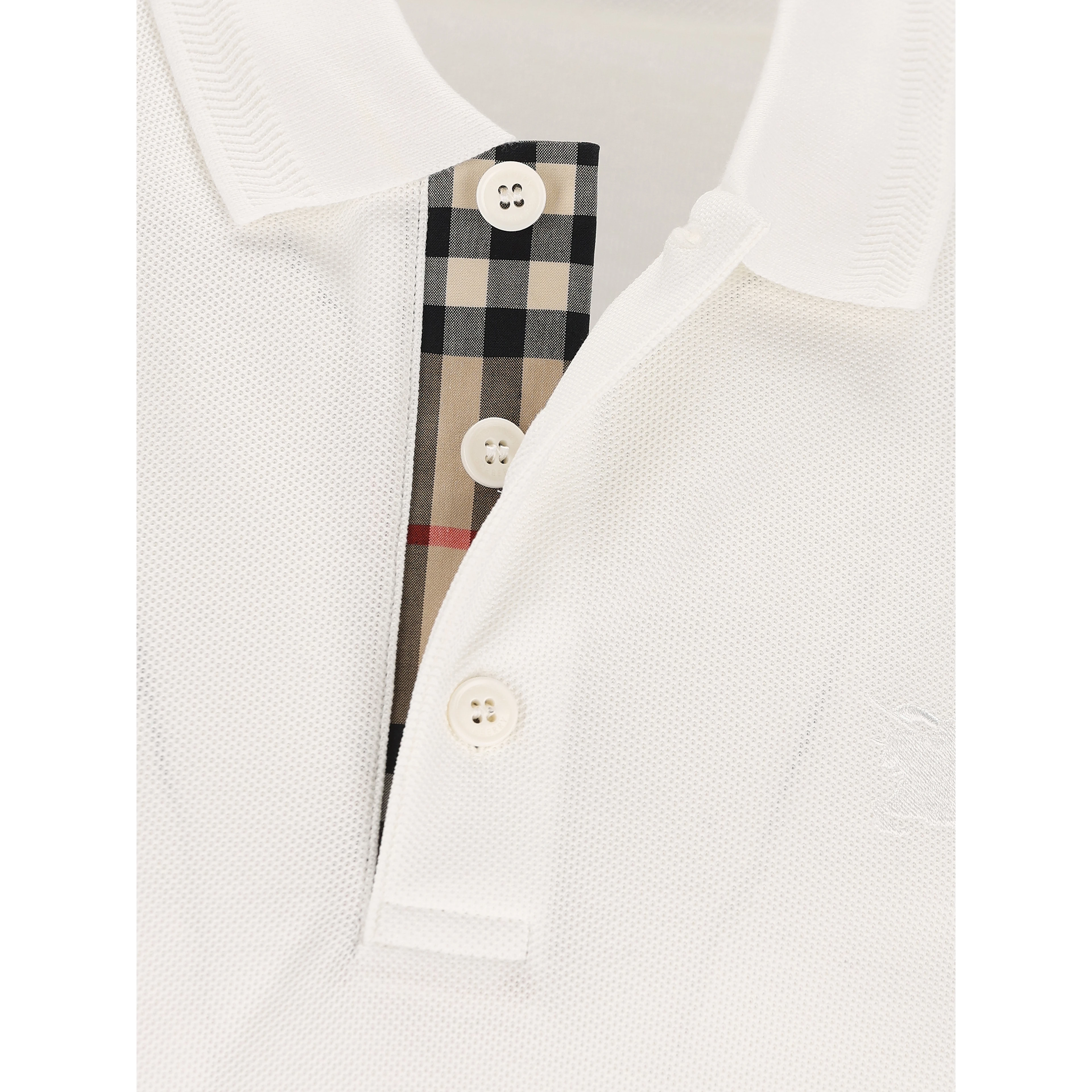 BURBERRY T-shirts and Polos White