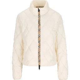 Burberry Coats White
