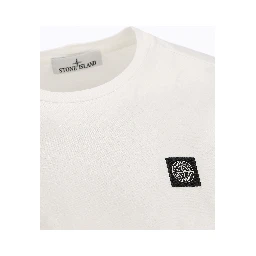 Stone Island T-shirts and Polos White