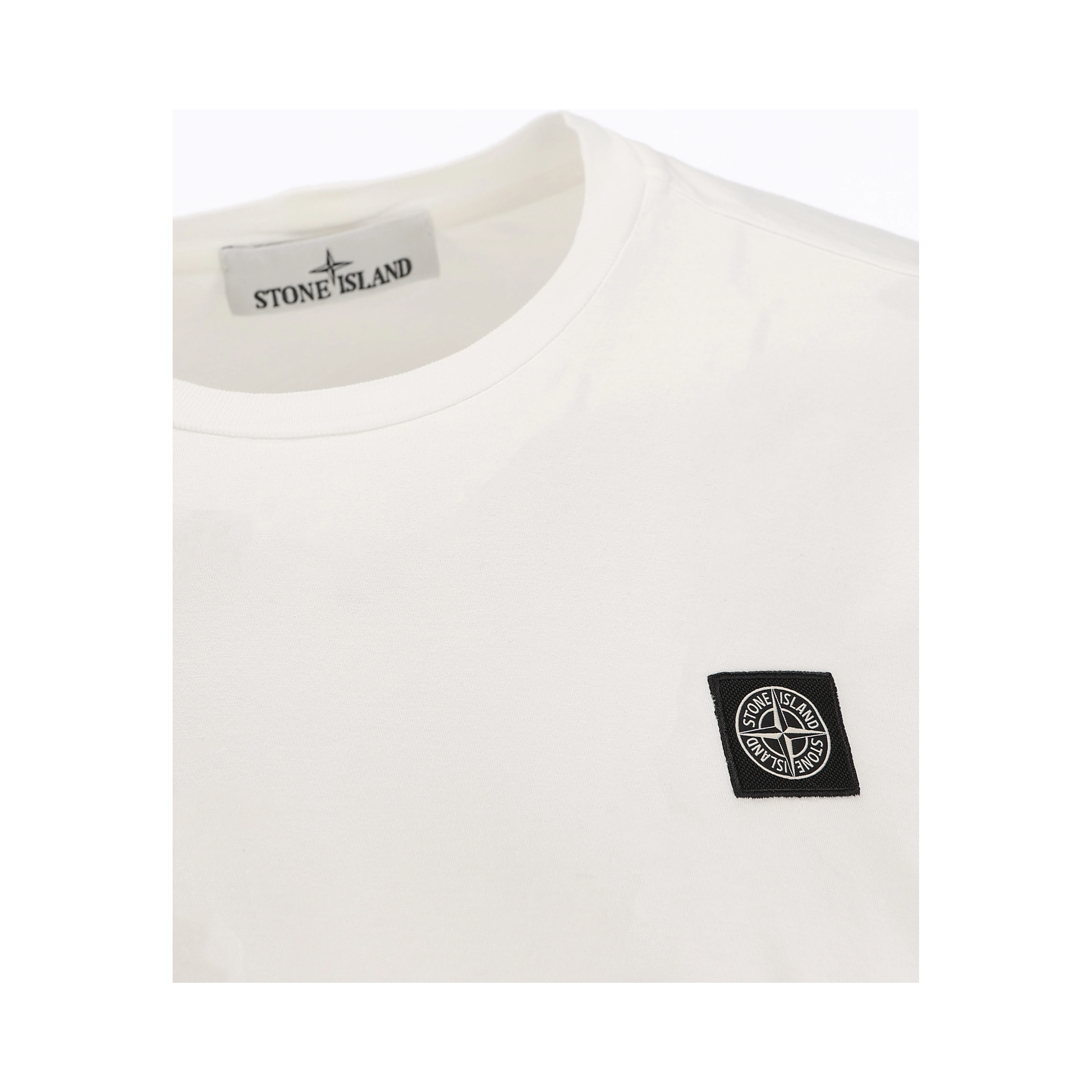 Stone Island T-shirts and Polos White