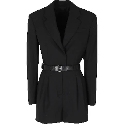 TWO WAY STRETCH WOOL JUMPSUIT
