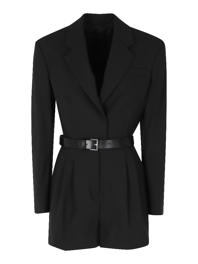 TWO WAY STRETCH WOOL JUMPSUIT