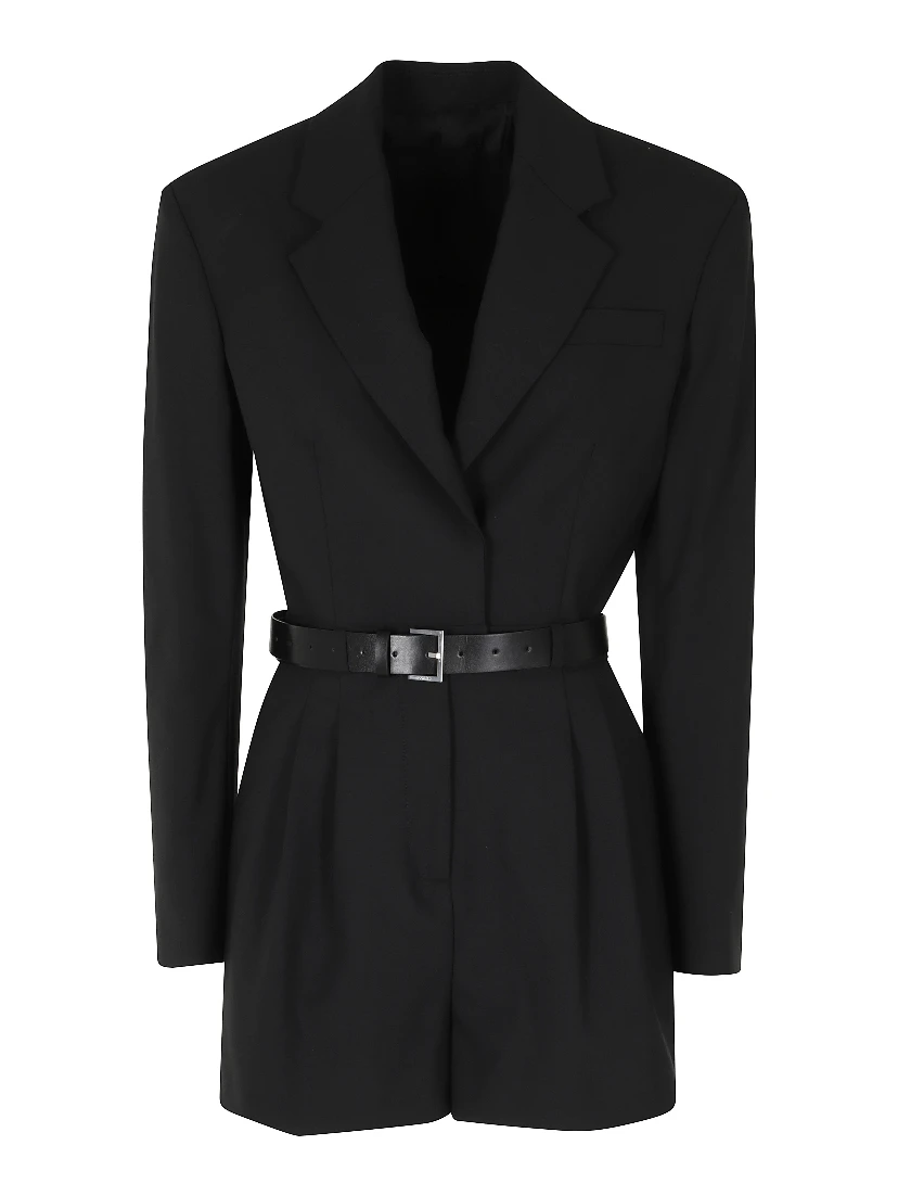 TWO WAY STRETCH WOOL JUMPSUIT
