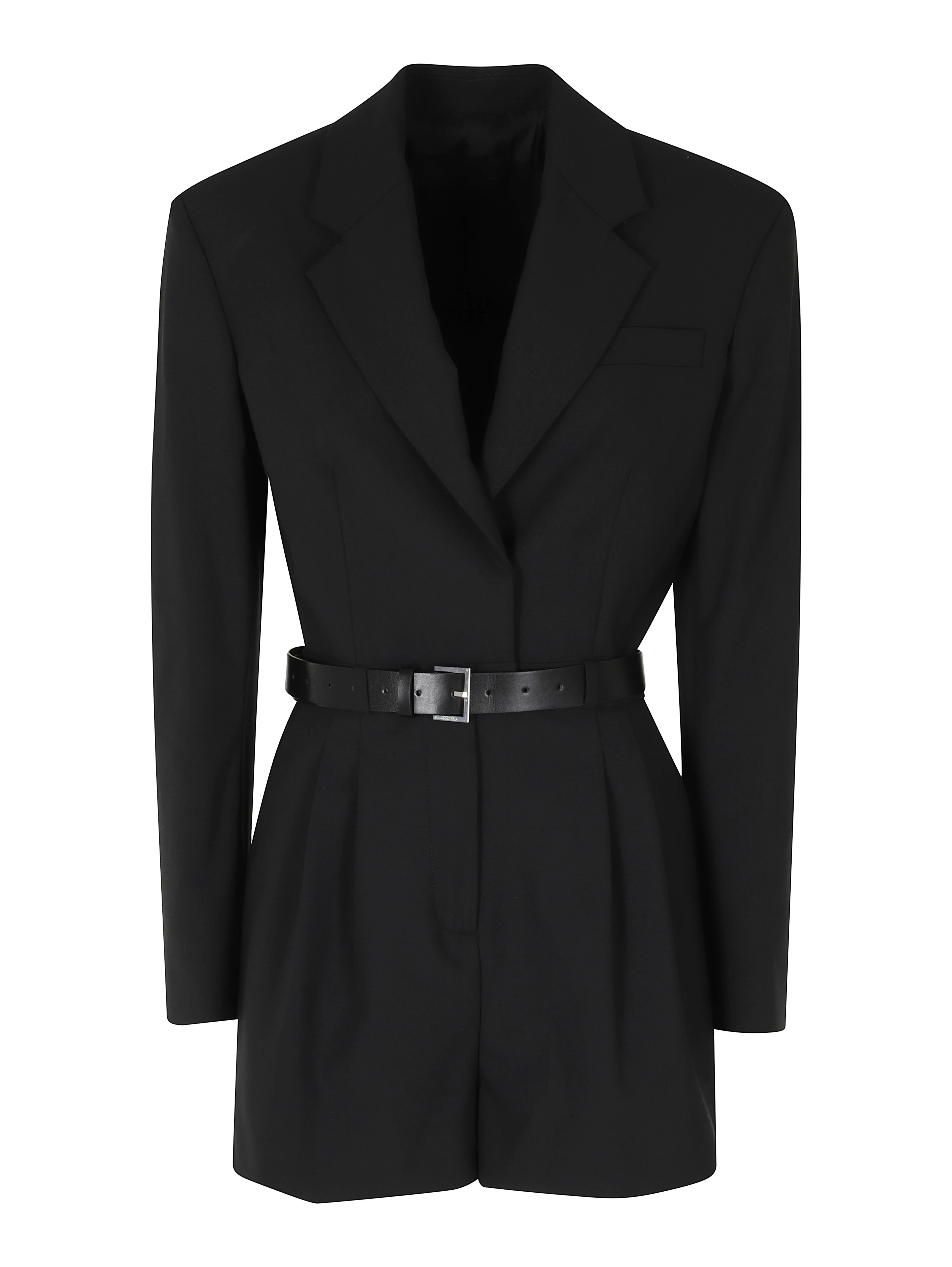 TWO WAY STRETCH WOOL JUMPSUIT