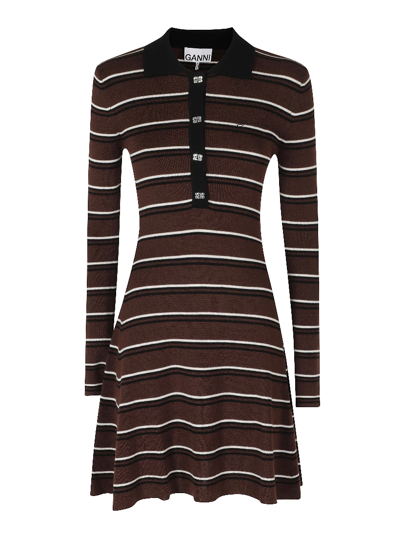 MINI RIBBED MERINO DRESS