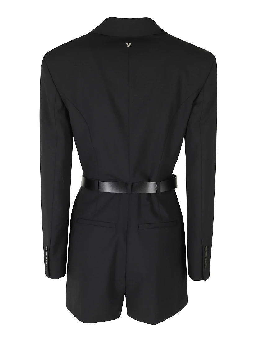 TWO WAY STRETCH WOOL JUMPSUIT