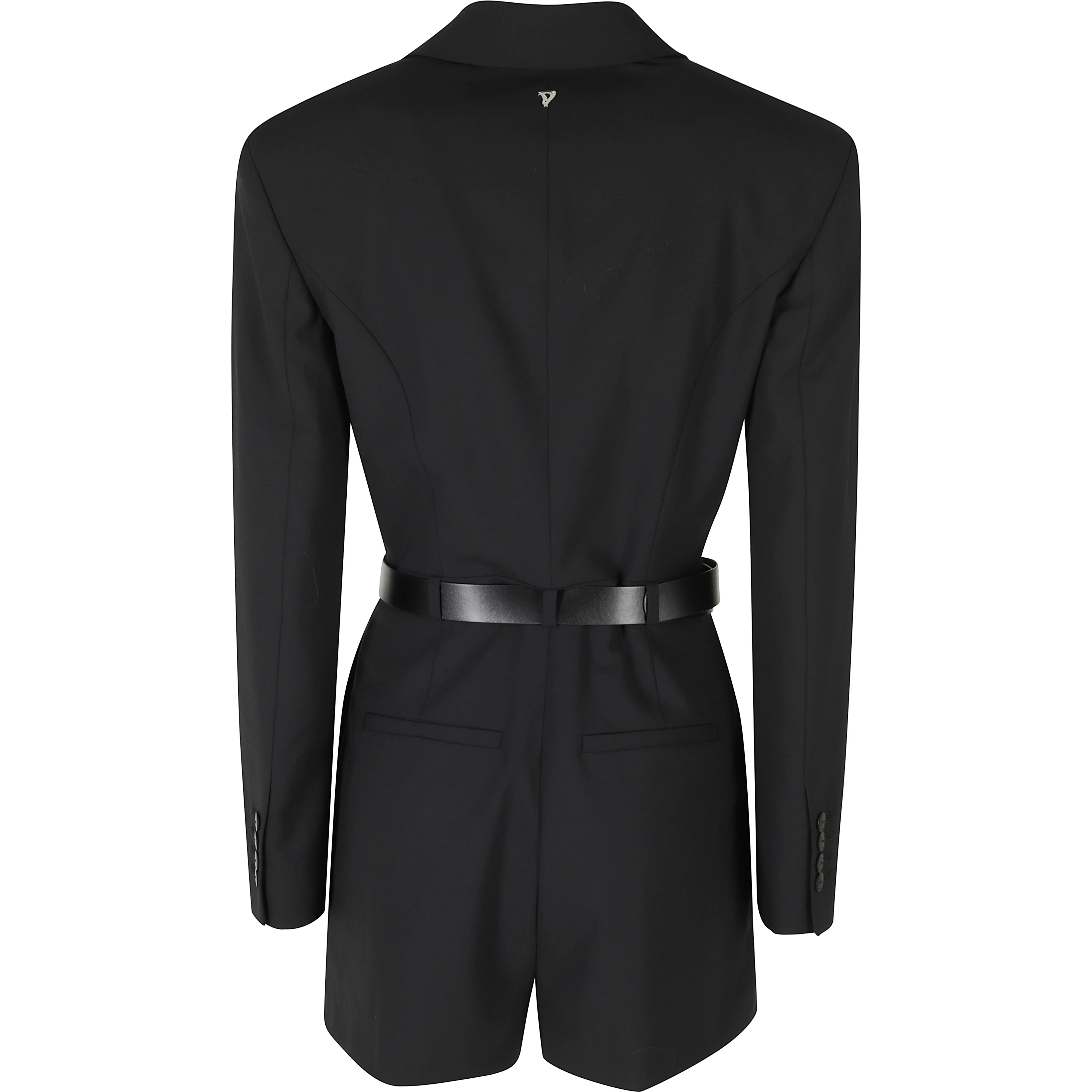 TWO WAY STRETCH WOOL JUMPSUIT