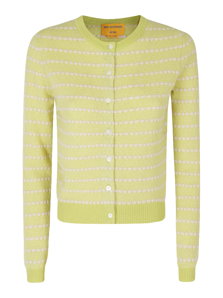PEBBLE STRIPE JANE CARDIGAN