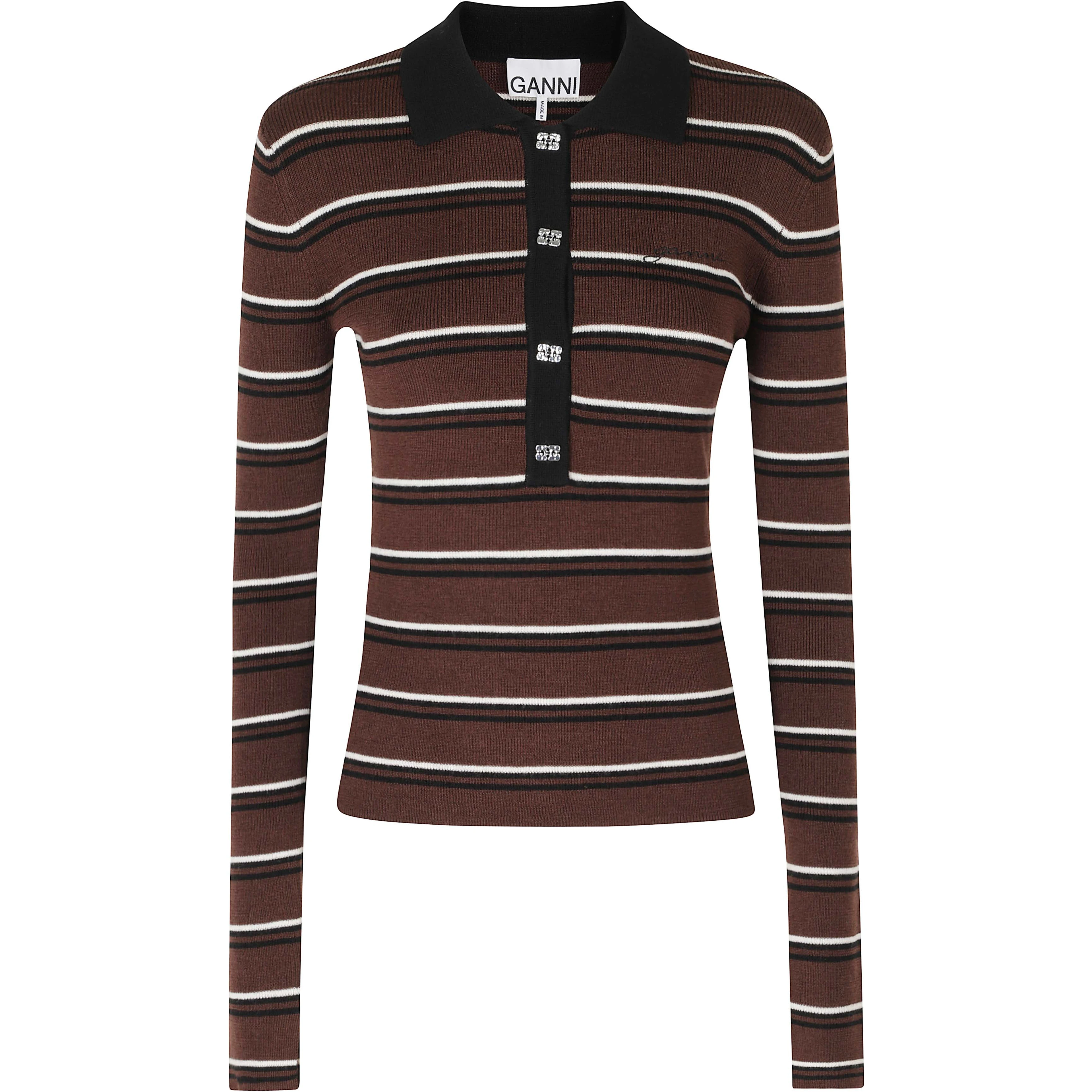MINI RIBBED MERINO POLO