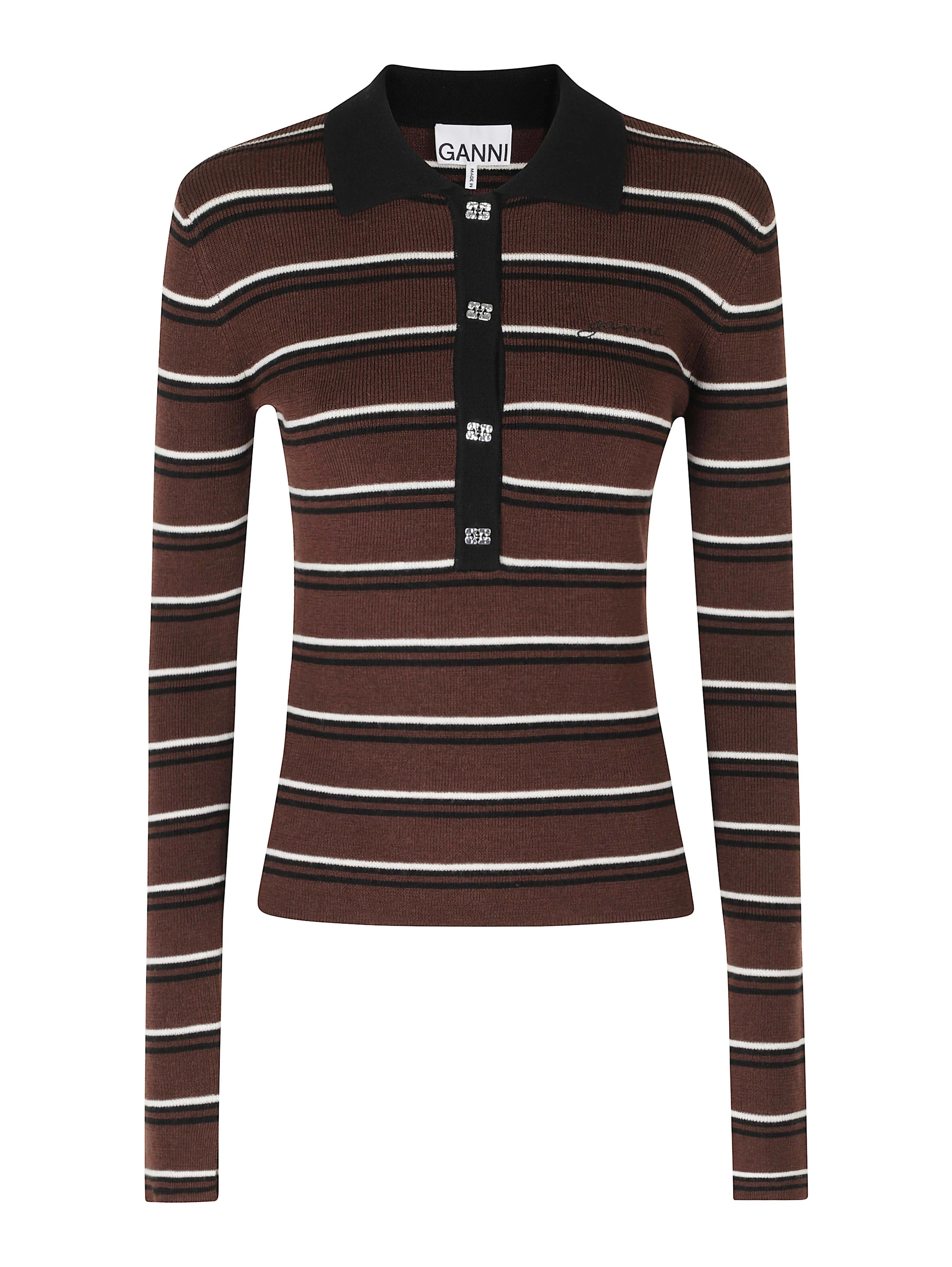 MINI RIBBED MERINO POLO
