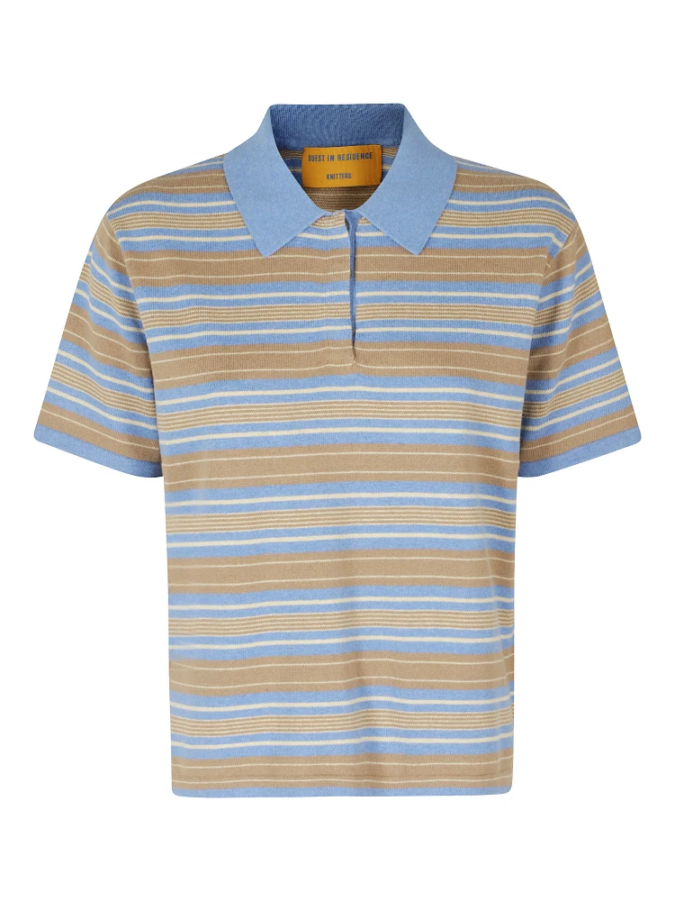 SHORT SLEEVE STRIPE RUGBY