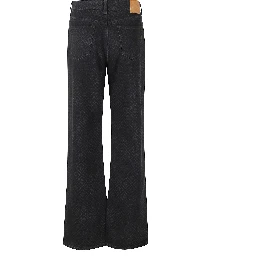 MONOGRAM BAGGY JEANS