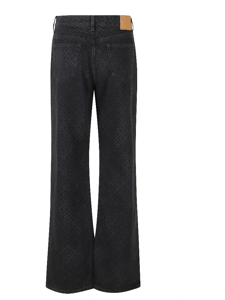 MONOGRAM BAGGY JEANS alternative