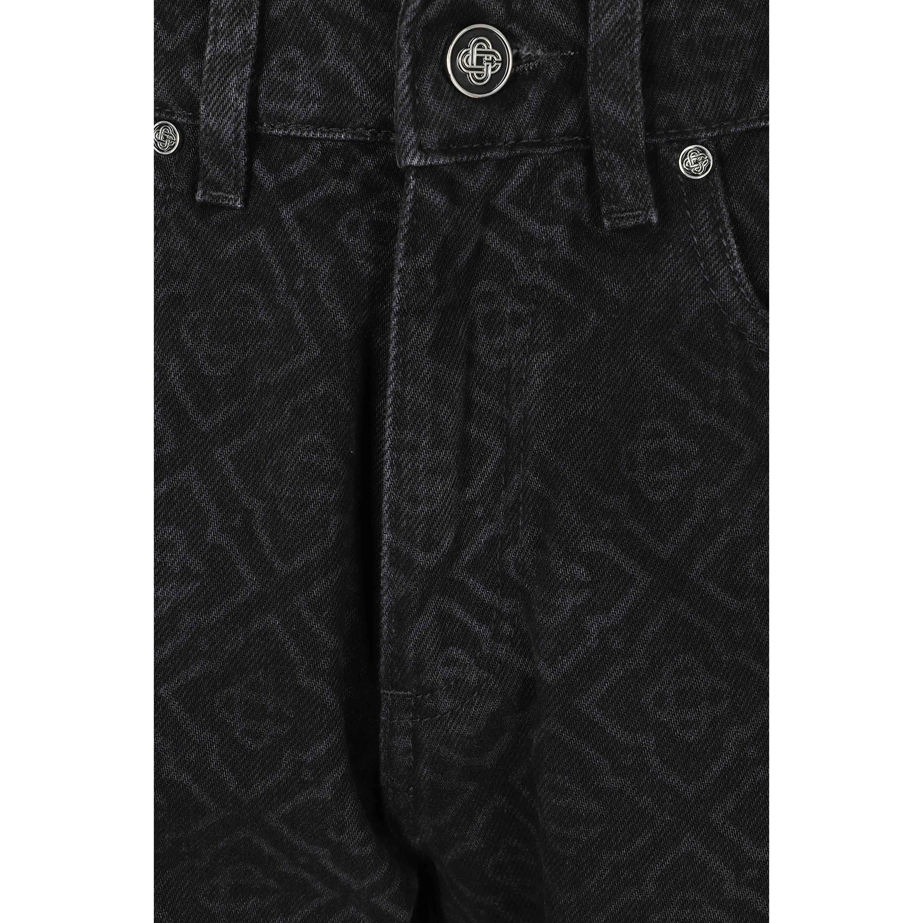 MONOGRAM BAGGY JEANS