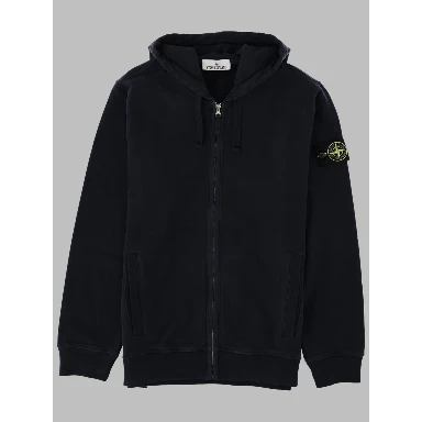 FELPA CON PATCH LOGO E ZIP