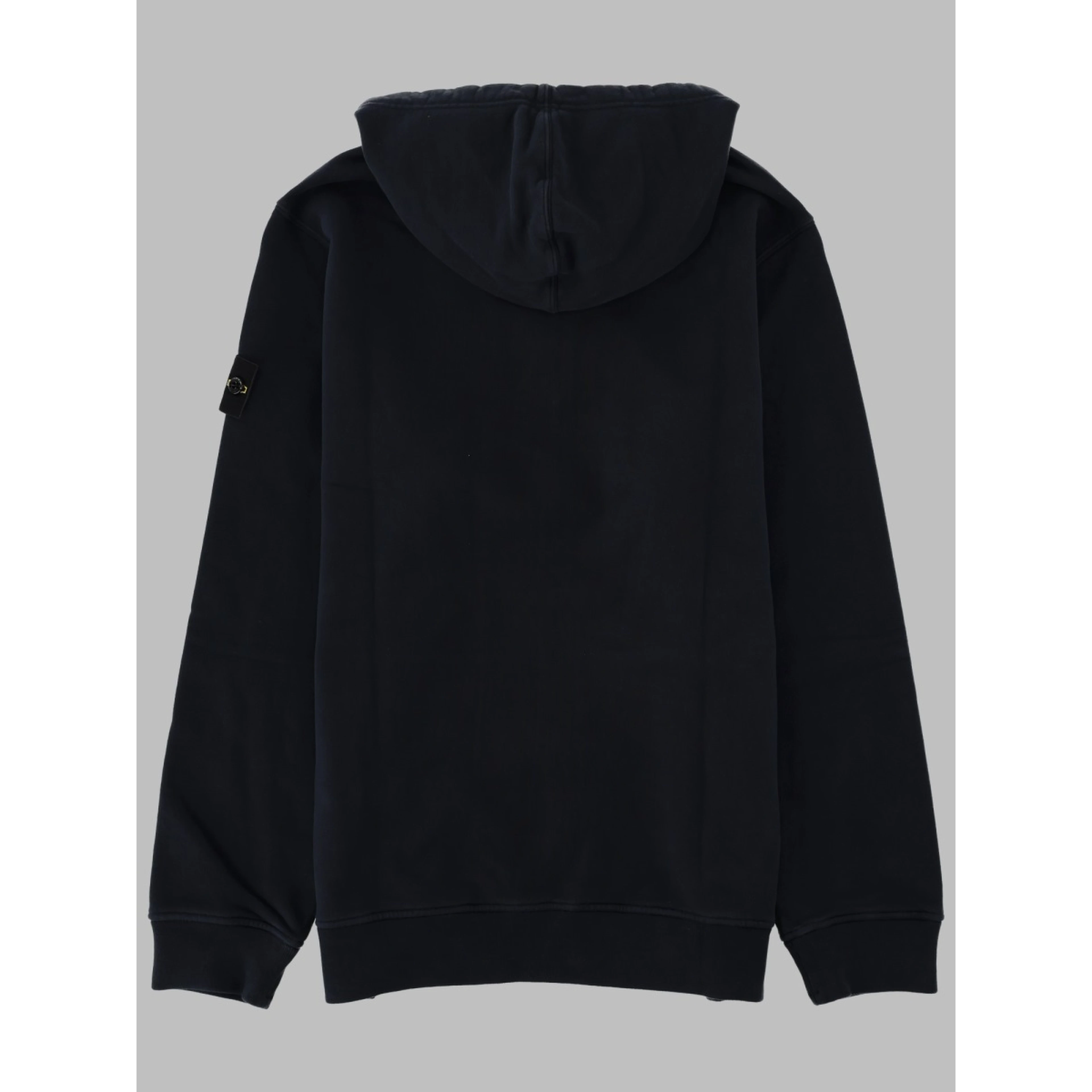 FELPA CON PATCH LOGO E ZIP