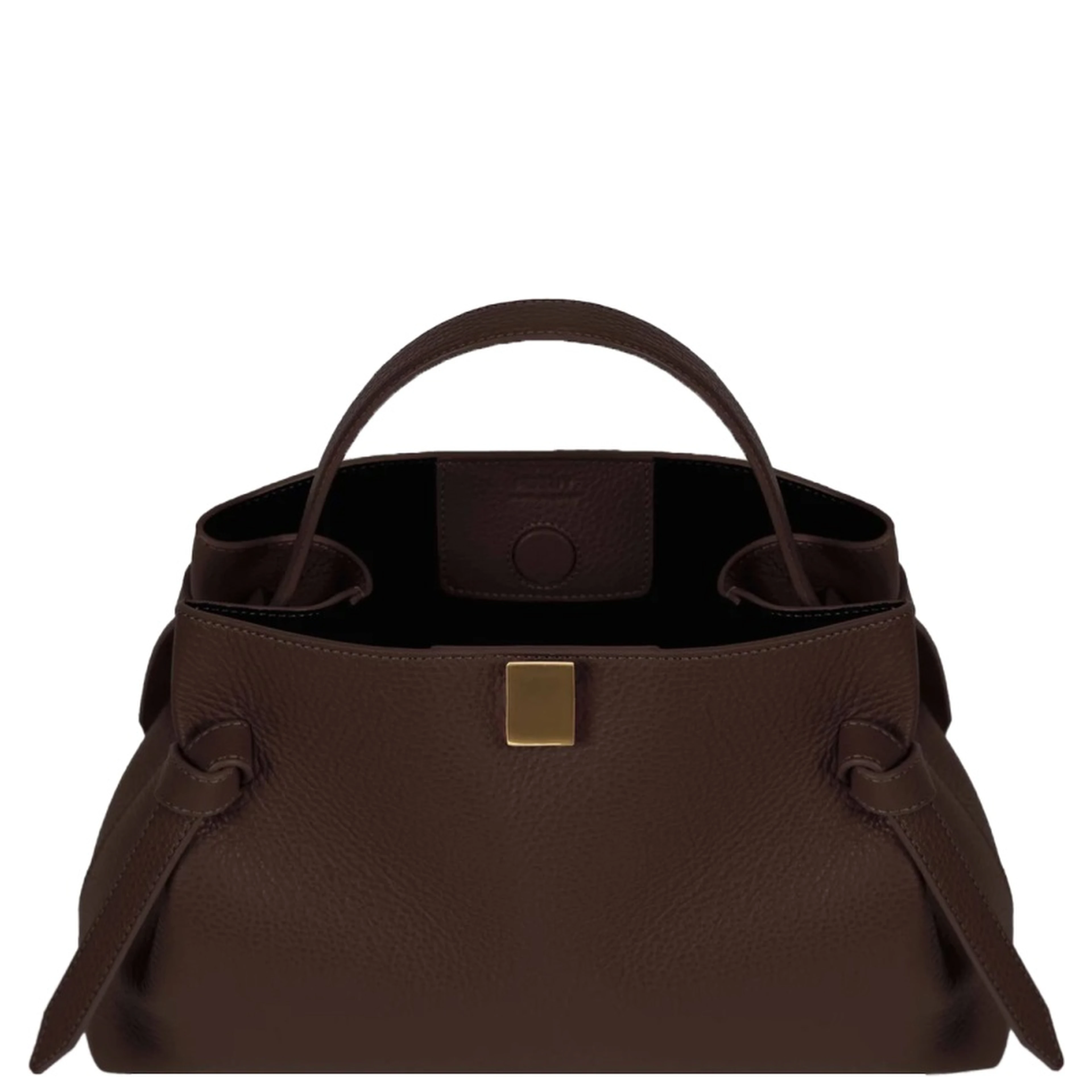 BORSA "GYOZA" IN PELLE