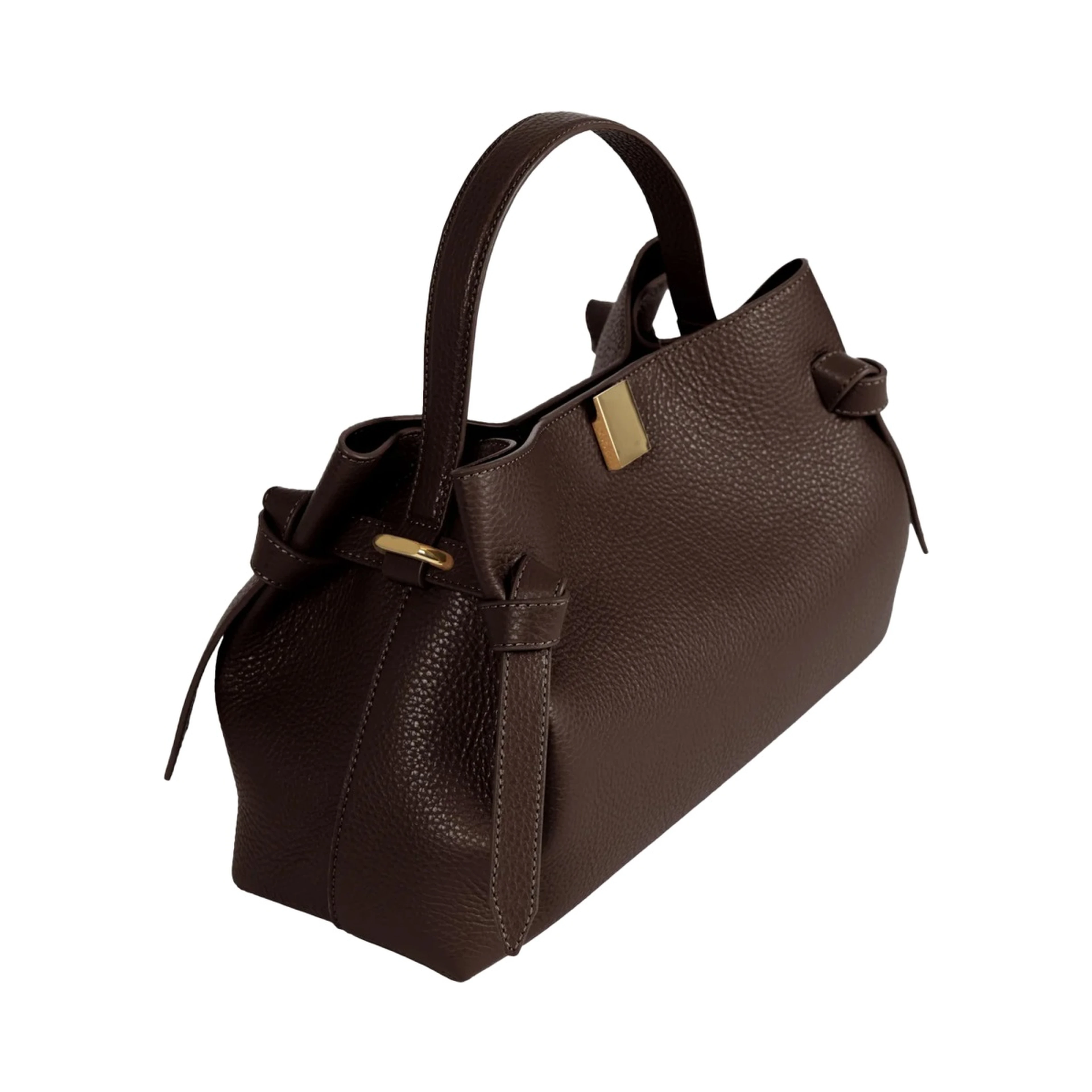 BORSA "GYOZA" IN PELLE