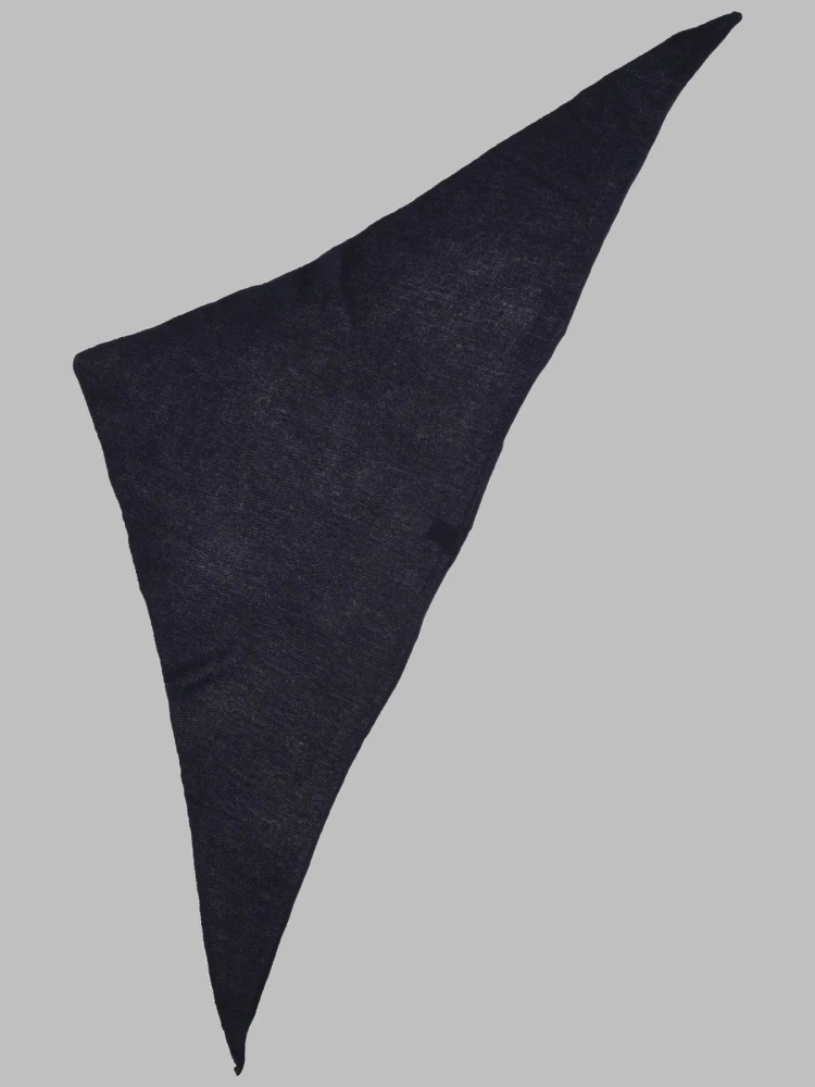 SCIARPA TRIANGOLARE IN MAGLIA