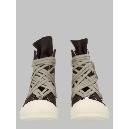 SNEAKER IN DENIM "MEGALACE"