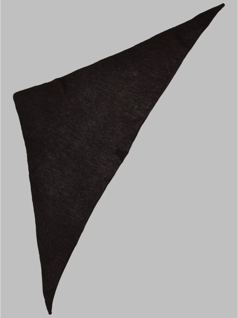 SCIARPA TRIANGOLARE IN MAGLIA