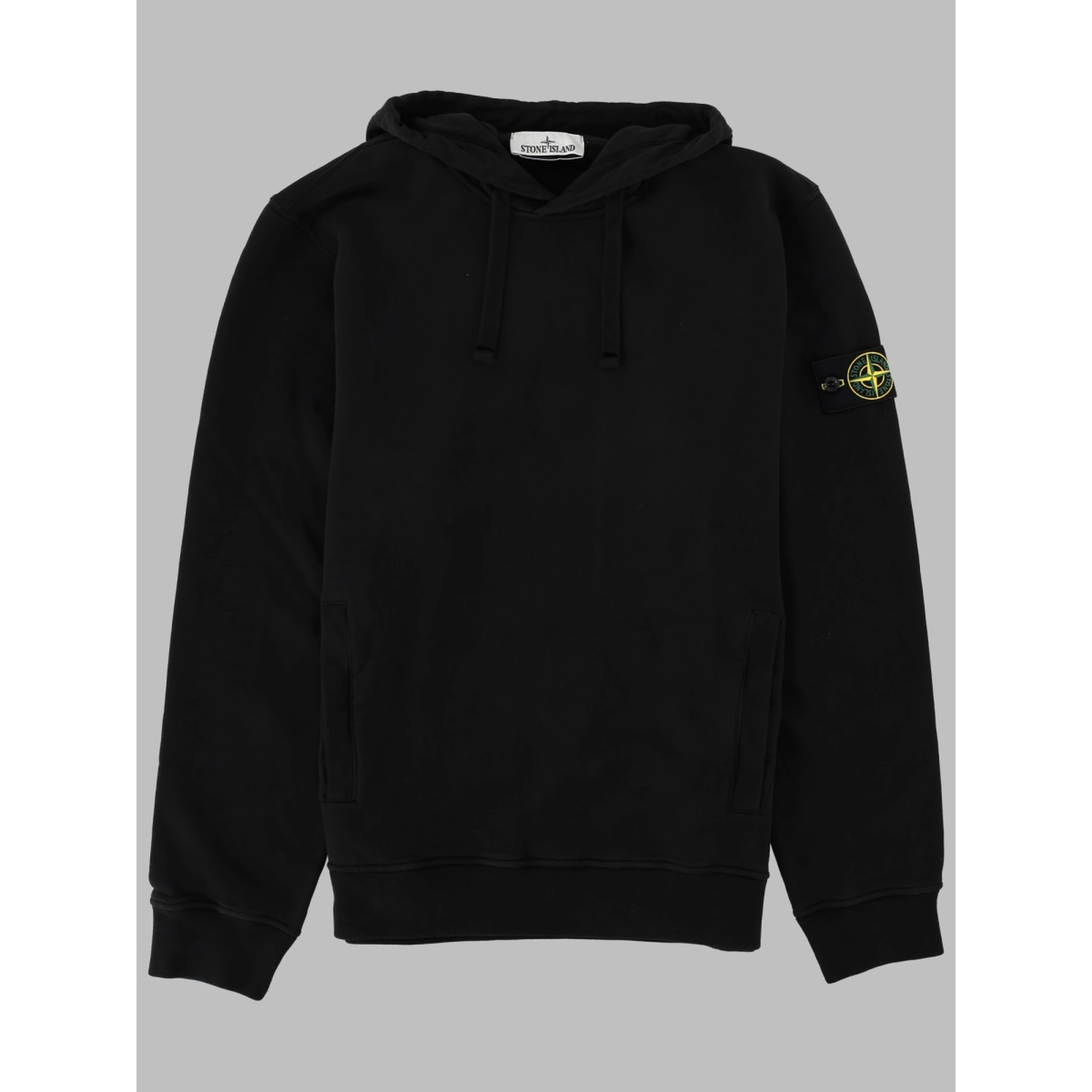 FELPA CON CAPPUCCIO CON PATCH LOGO