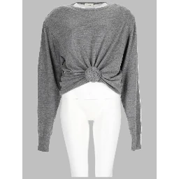 MAGLIA LEGGERA CON NODO