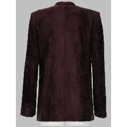 GIACCA CORDUROY MONOPETTO