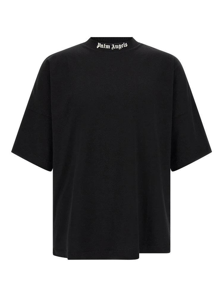 Black Cotton T-Shirt
