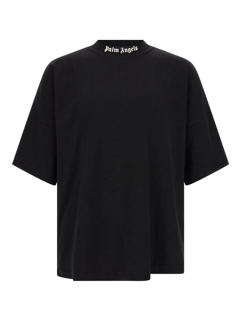Black Cotton T-Shirt