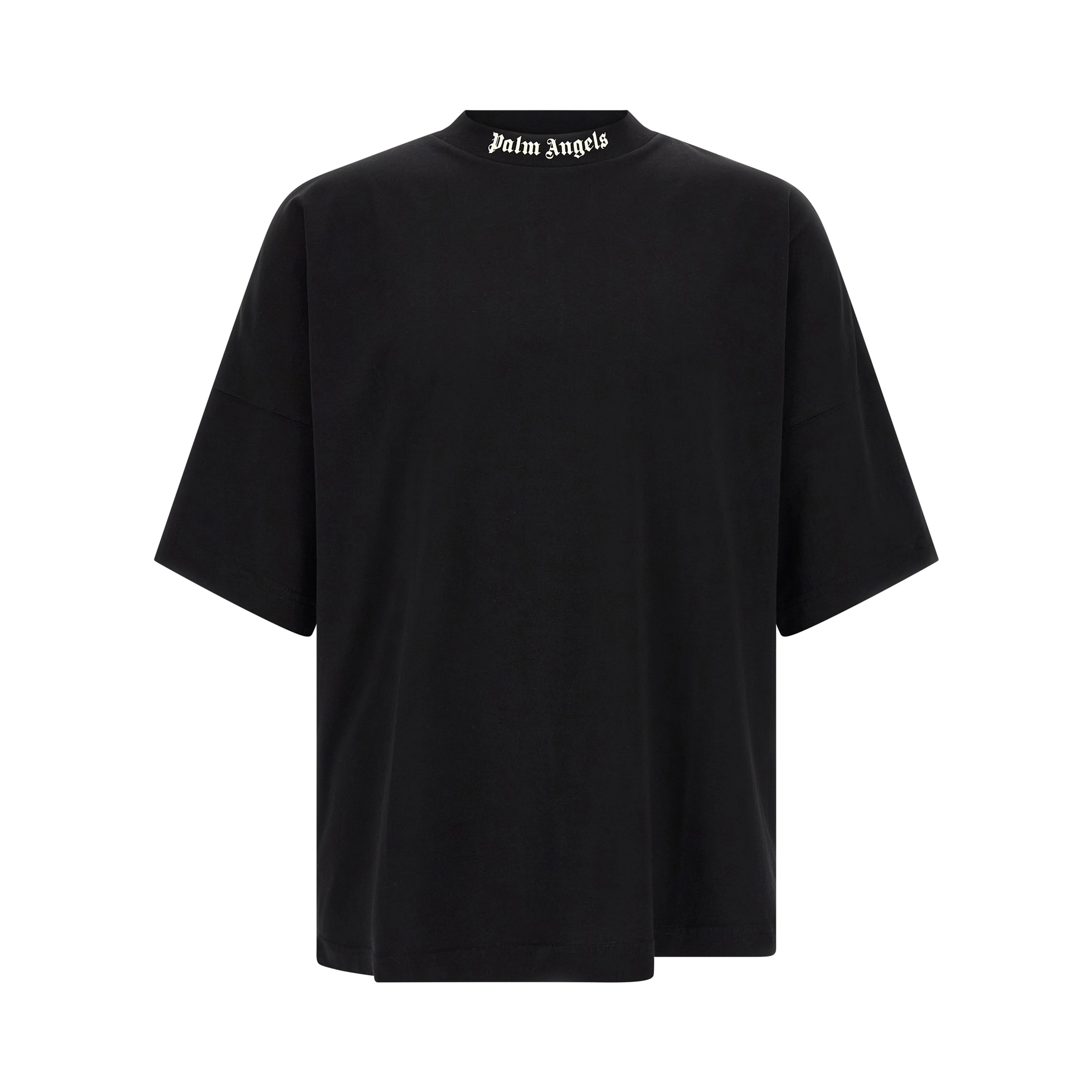 Black Cotton T-Shirt
