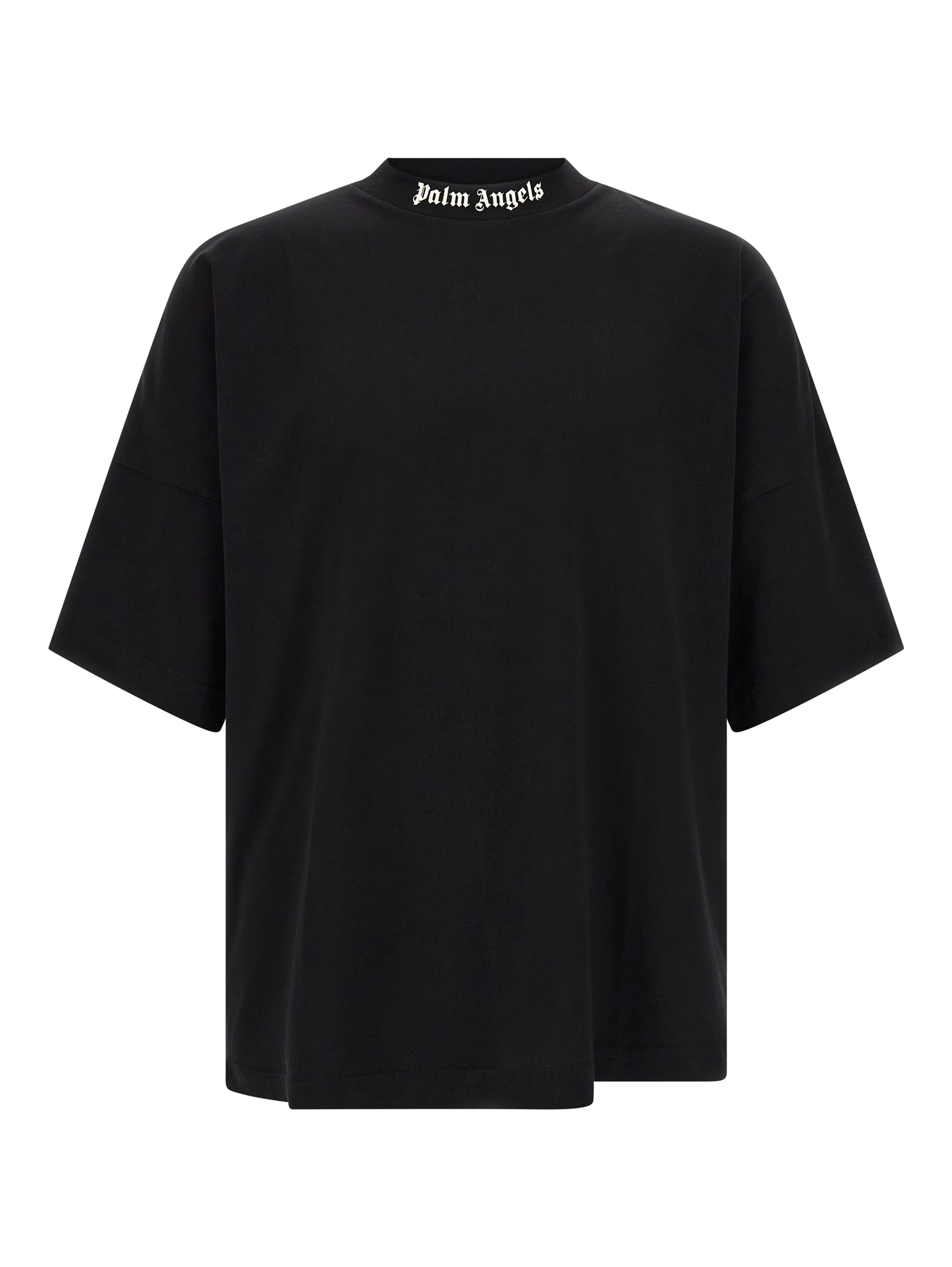 Black Cotton T-Shirt