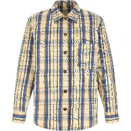 Bicolor Cotton Blouse