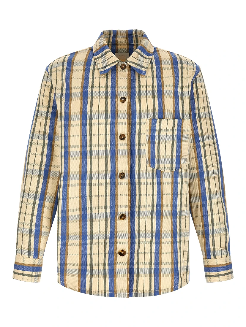 Bicolor Cotton Blouse