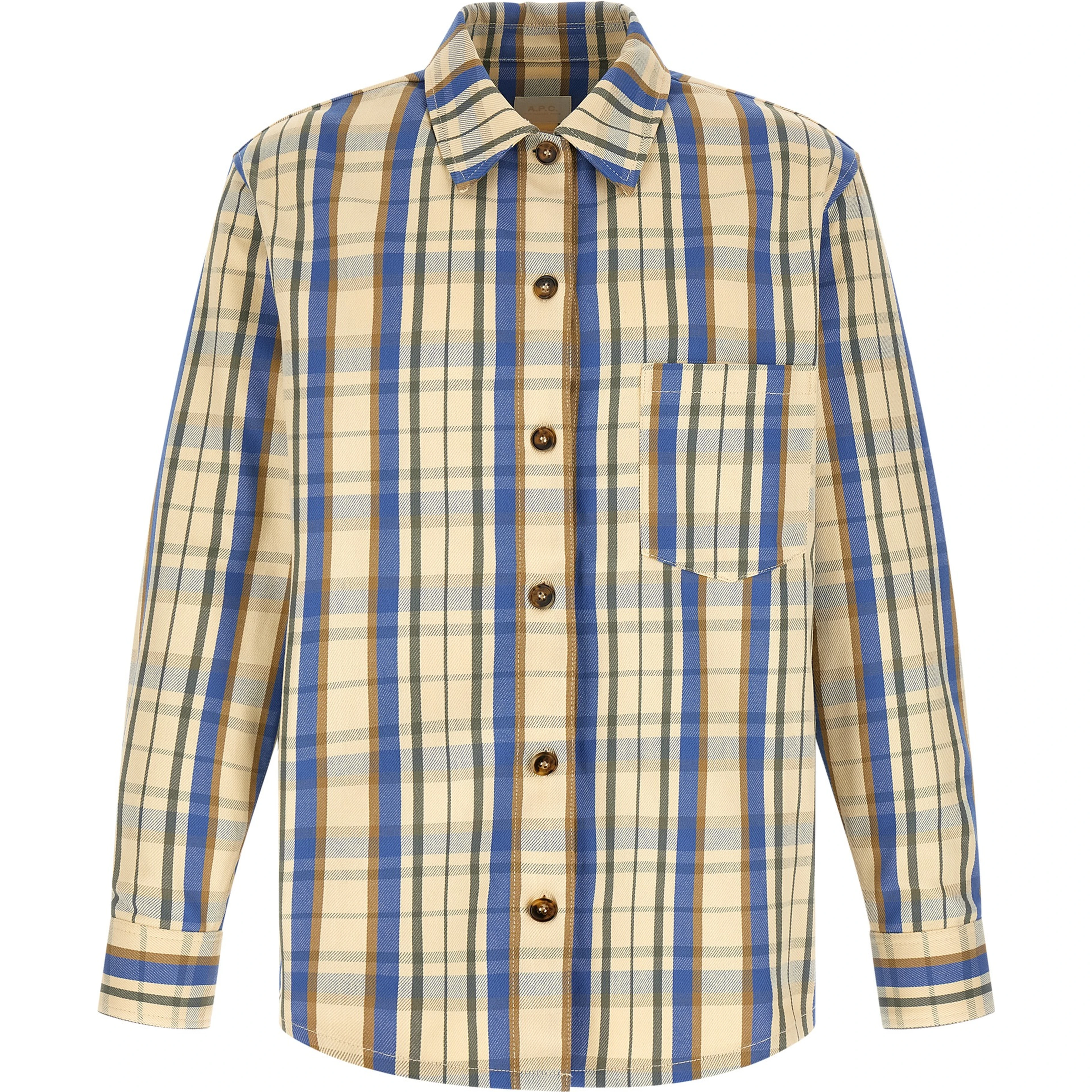 Bicolor Cotton Blouse