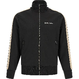 Black Polyester Sweatshirt