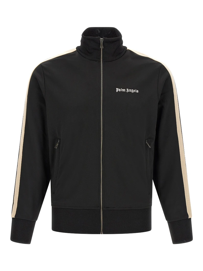 Black Polyester Sweatshirt