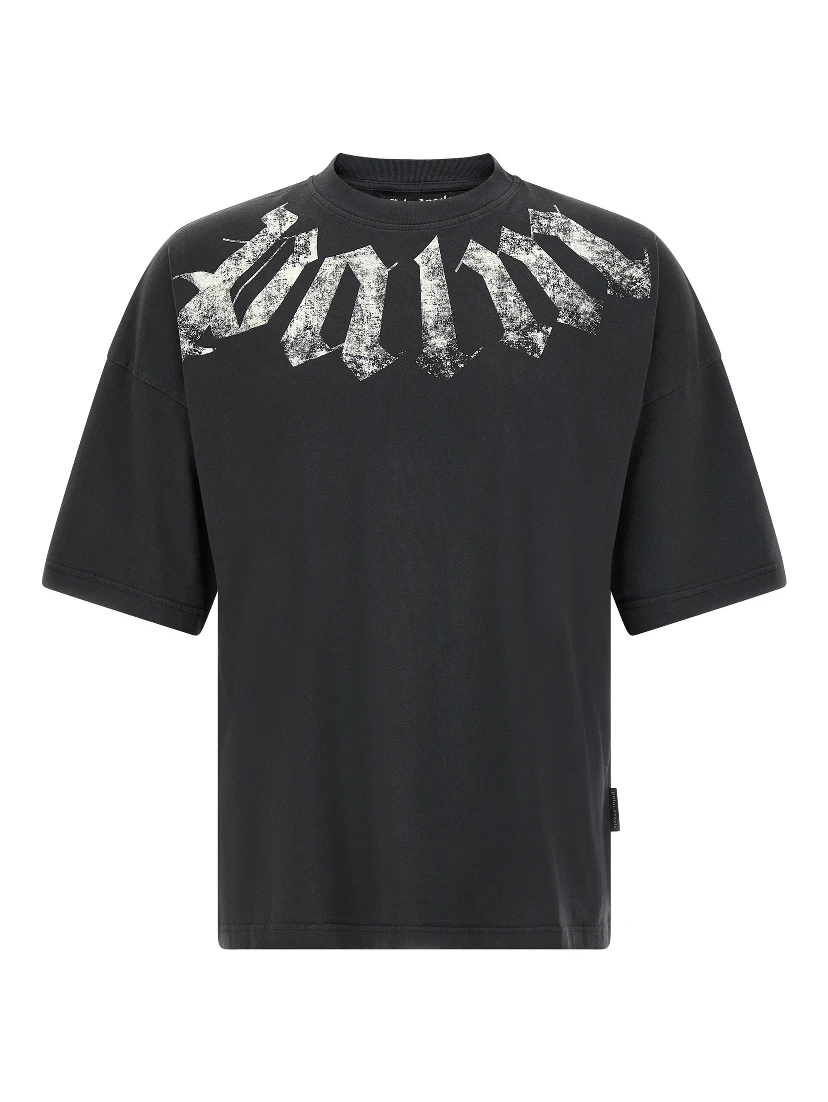 Black Cotton T-Shirt
