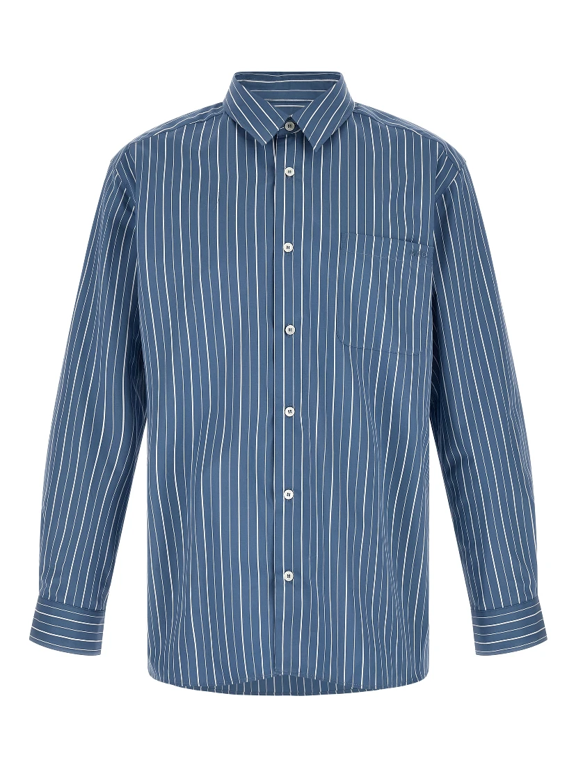 Blue Cotton Blouse