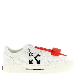 Bicolor Cotton Low Top Sneakers